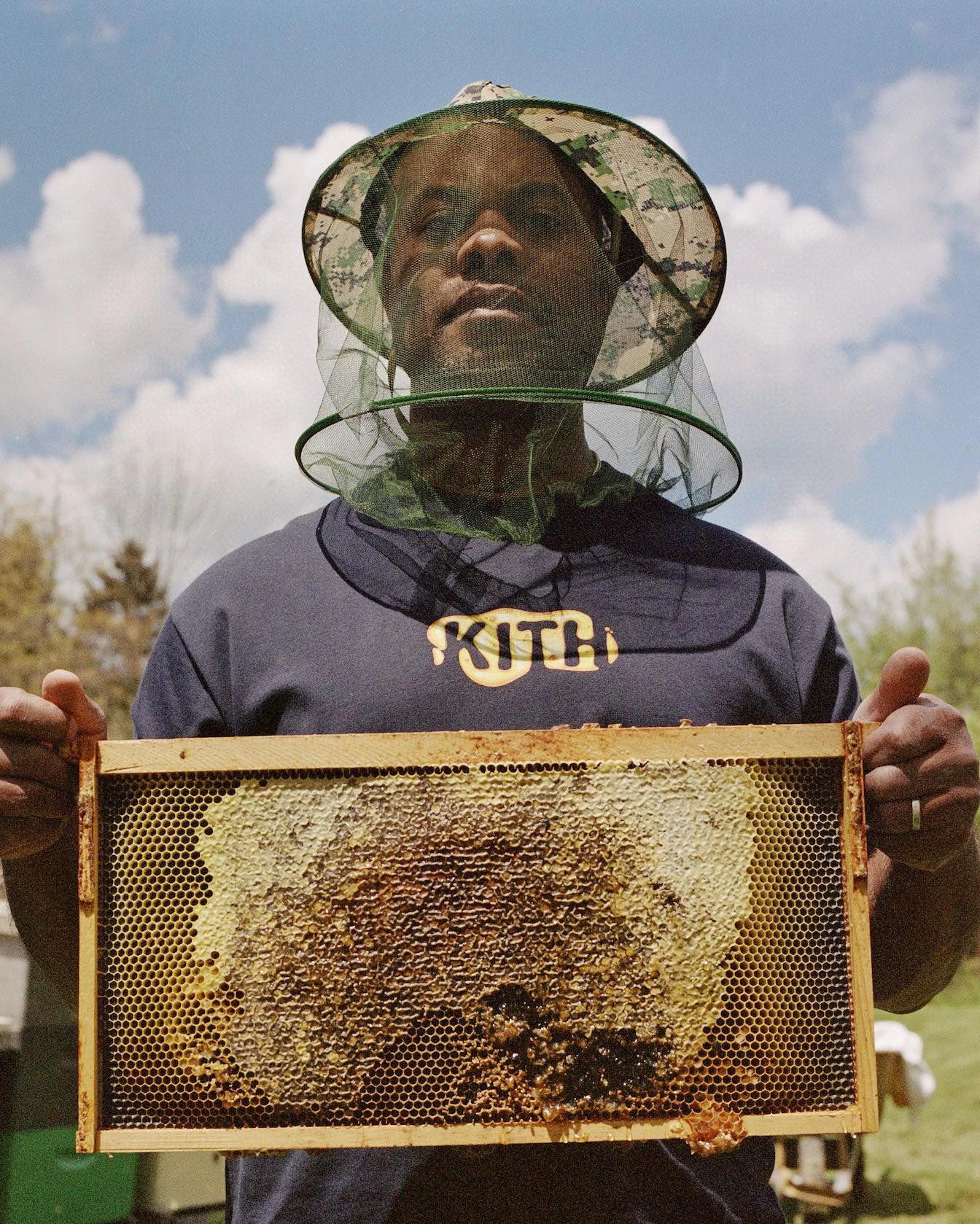 Футболка Kith Flame Logo "Navy Blue" фото № 8