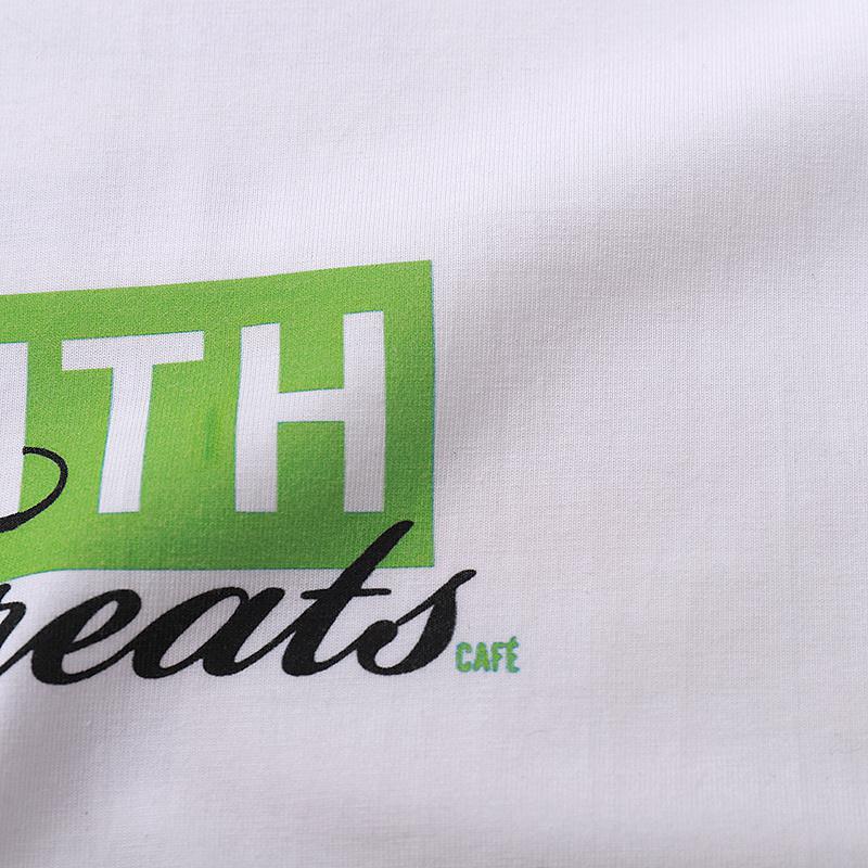 Футболка Kith Logo Treats Green "White" фото № 5