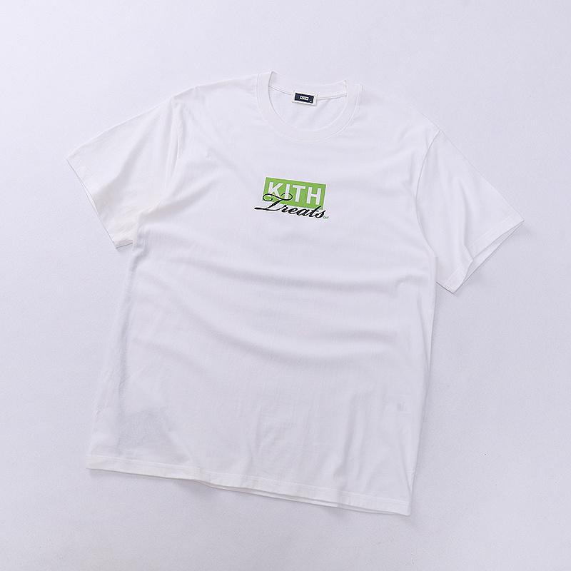 Футболка Kith Logo Treats Green "White" фото № 2