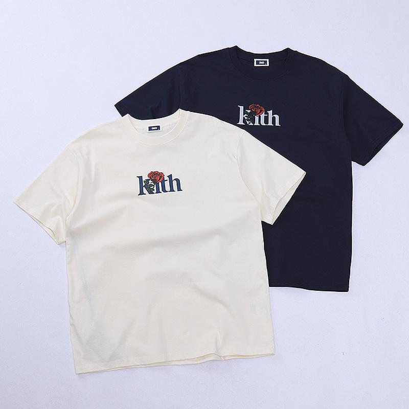 Футболка Kith Roses "Cream" фото № 4