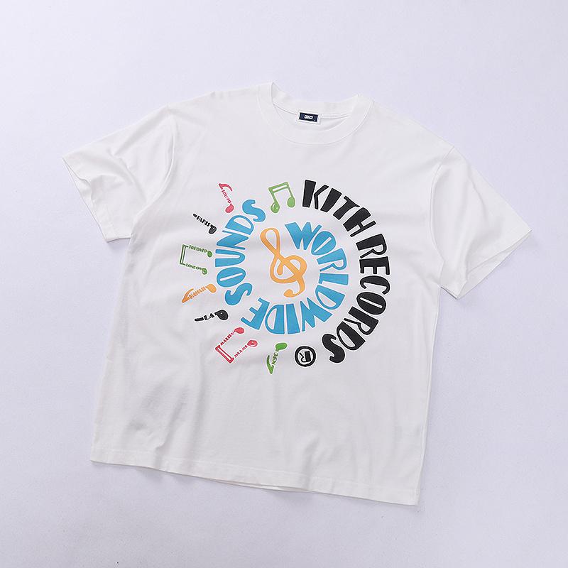 Футболка Kith Records "White" фото № 2