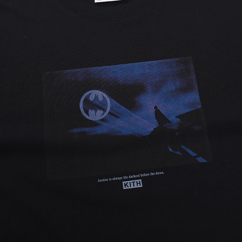 Футболка Kith Batman Begins Blue "Black" фото № 3