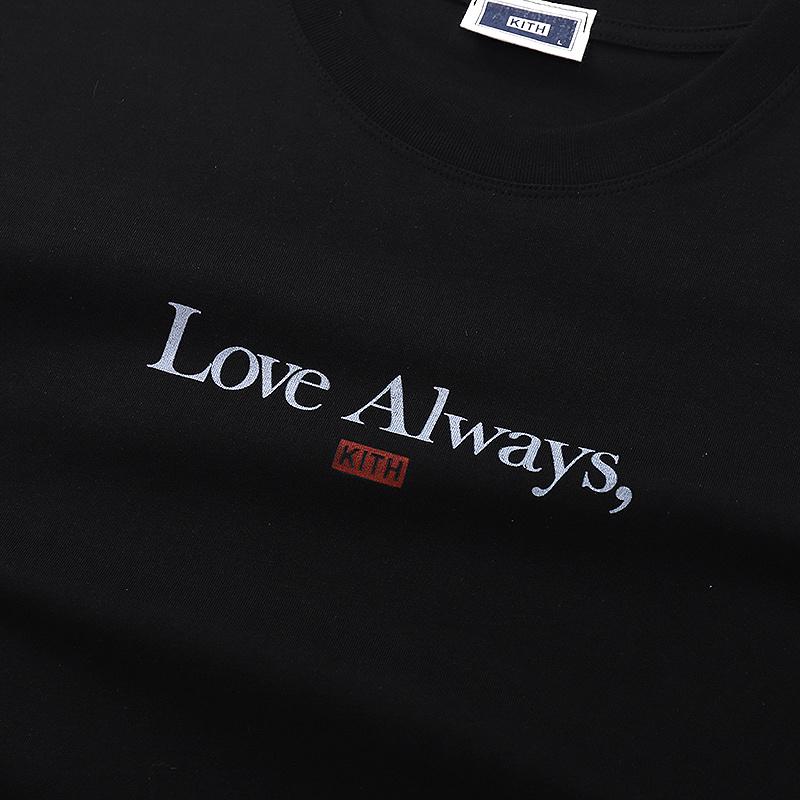 Футболка Kith Love Always "Black" фото № 6
