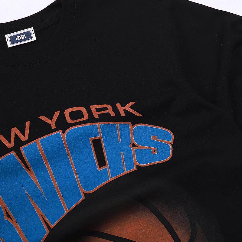 Футболка Kith NY Knicks Basketball "Black" фото № 6