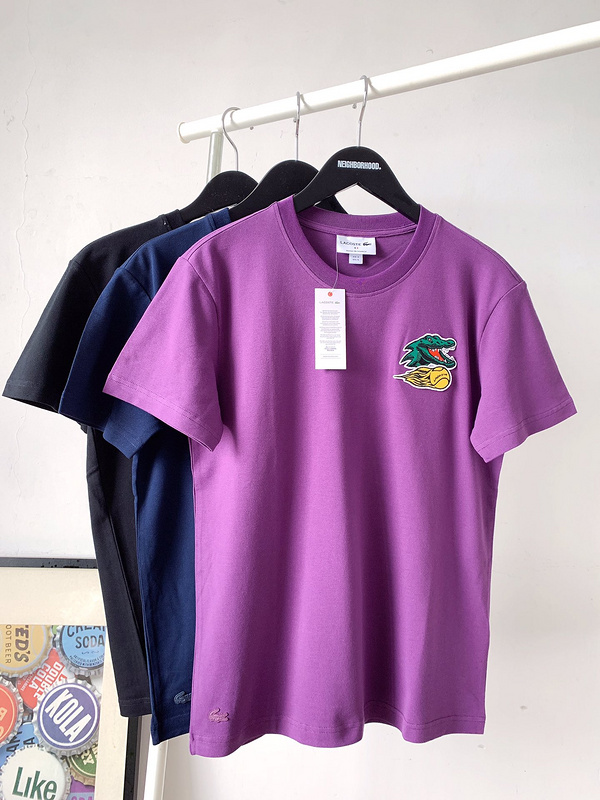 Футболка Lacoste Logo Ball "Purple" фото № 6