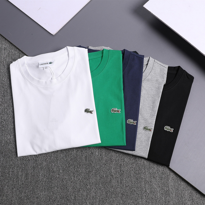 Футболка Lacoste Mini Crocodile "White" фото № 5