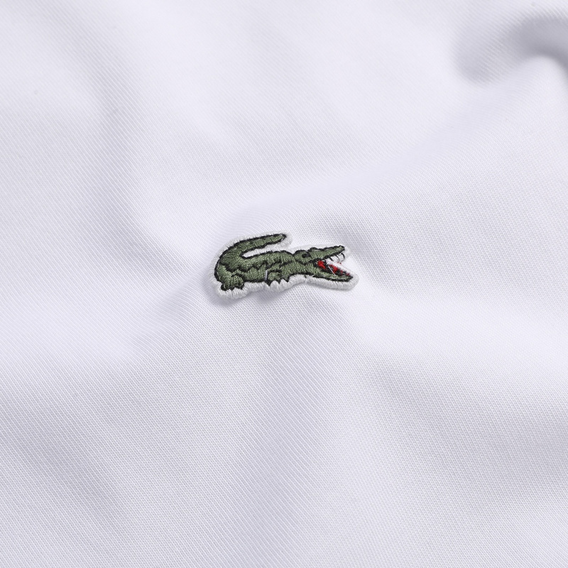 Футболка Lacoste Mini Crocodile "White" фото № 3