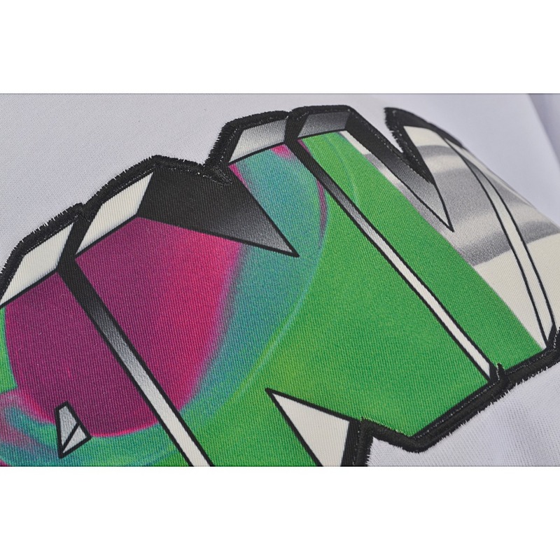 Футболка Lanvin Logo multicolore "White" фото № 6