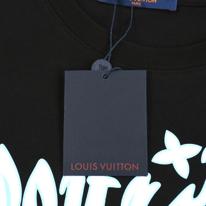 Футболка Louis Vuitton Royal Logo Style "Black" фото № 2