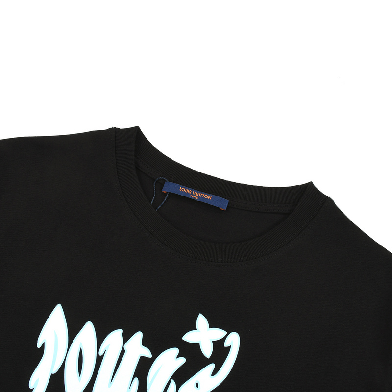 Футболка Louis Vuitton Royal Logo Style "Black" фото № 4