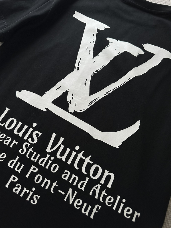Футболка Louis Vuitton Menswear Studio And Atelier "Black" фото № 5