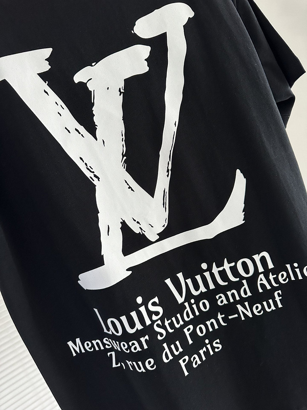 Футболка Louis Vuitton Menswear Studio And Atelier "Black" фото № 3