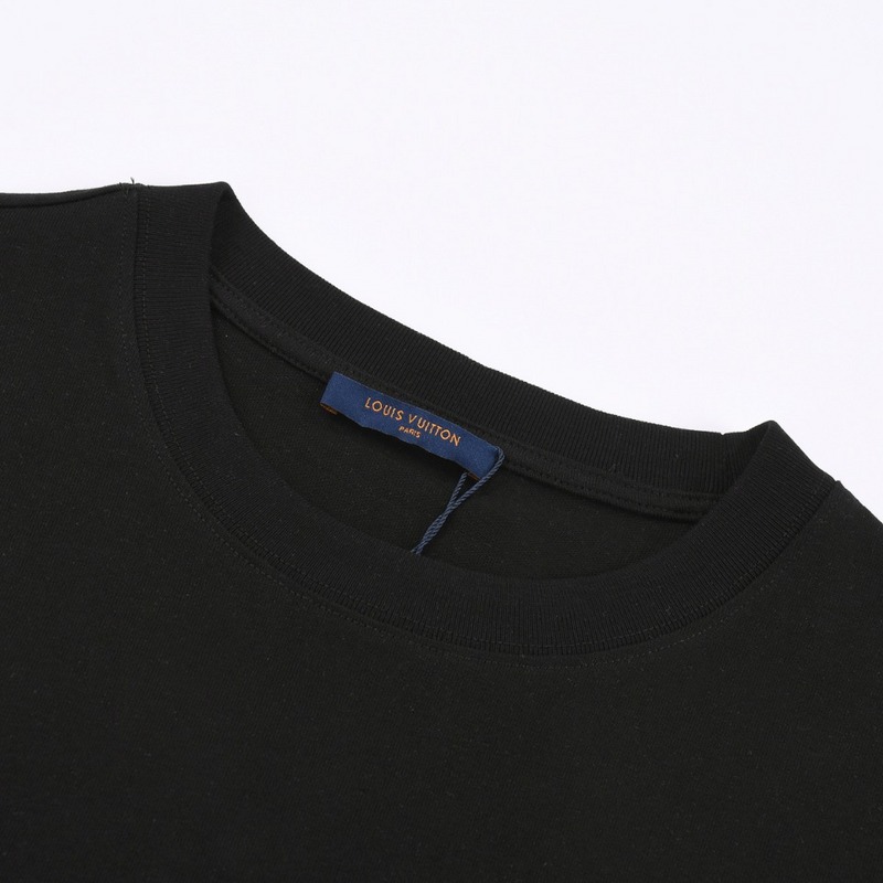 Футболка Louis Vuitton Print Cosmonaut On Skateboard "Black" фото № 3