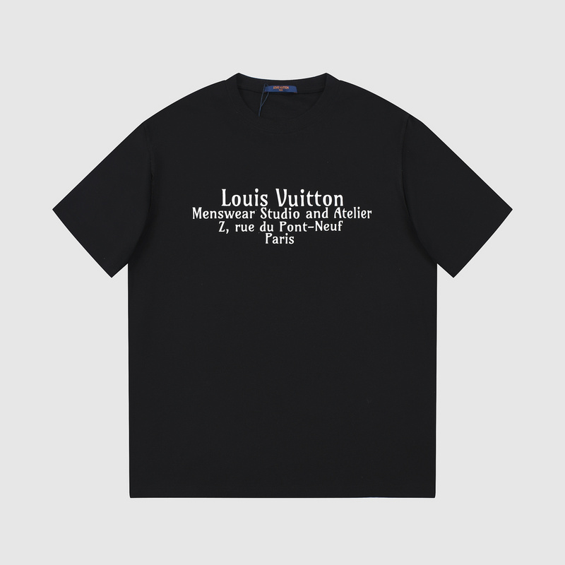 Футболка Louis Vuitton With The Atelier Logo "Black" фото № 8