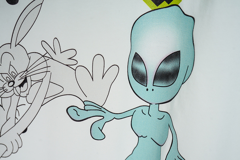 Футболка Louis Vuitton Rabbit And The Alien "White" фото № 4