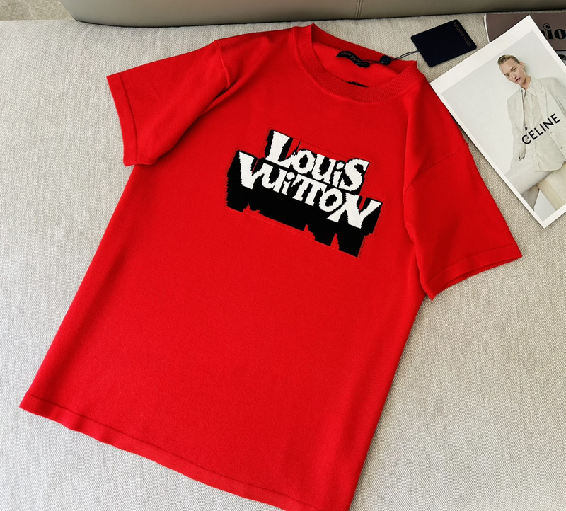 Футболка Louis Vuitton With A Bird "Red" фото № 4