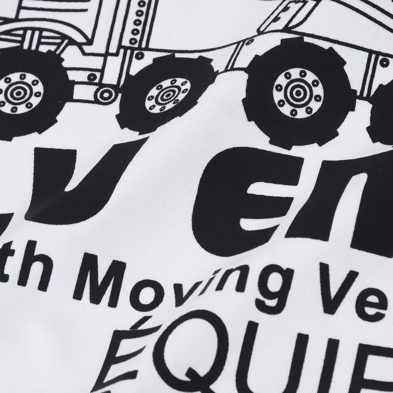 Футболка Louis Vuitton Earth Moving Vehicle Team "White" фото № 7