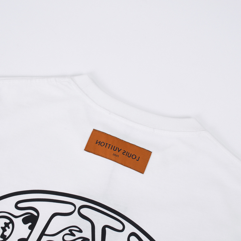 Футболка Louis Vuitton Earth Moving Vehicle Team "White" фото № 6