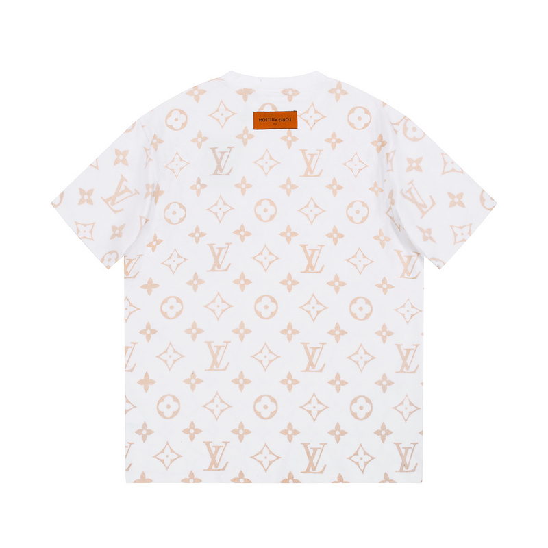 Футболка Louis Vuitton With A Decorative Pocket "White" фото № 4