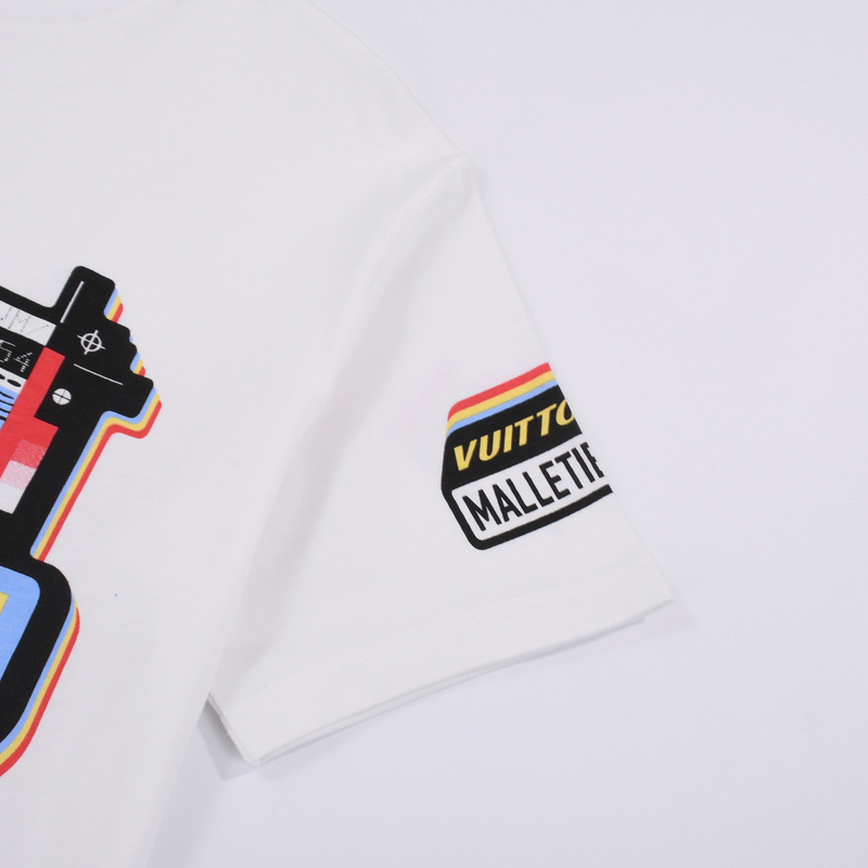 Футболка Louis Vuitton Concert Of Saxophonists "White" фото № 3