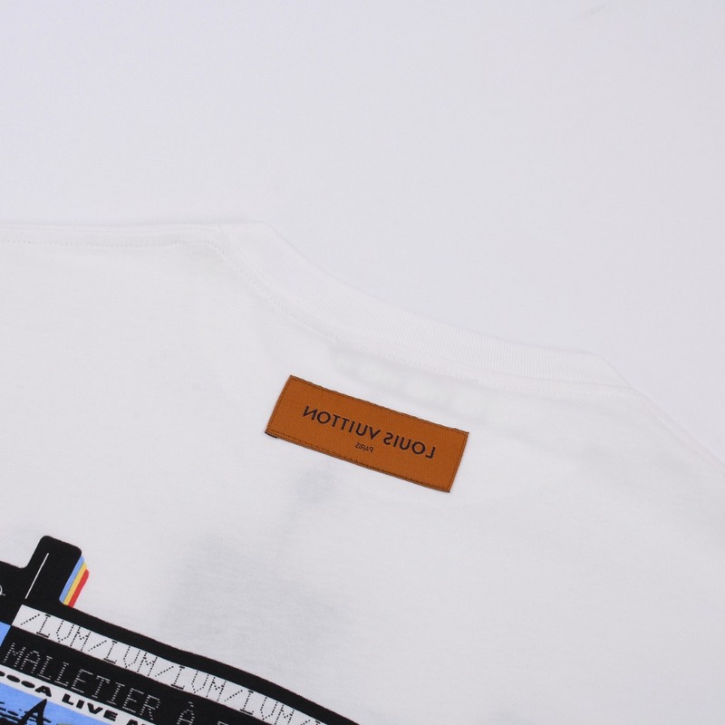 Футболка Louis Vuitton Concert Of Saxophonists "White" фото № 5