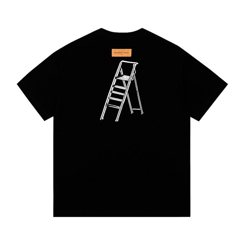 Футболка Louis Vuitton Repair "Black" фото № 3