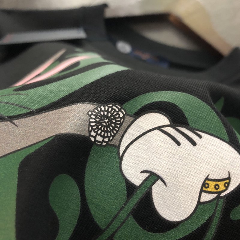 Футболка Louis Vuitton Hare With Rolexes "Black" фото № 6