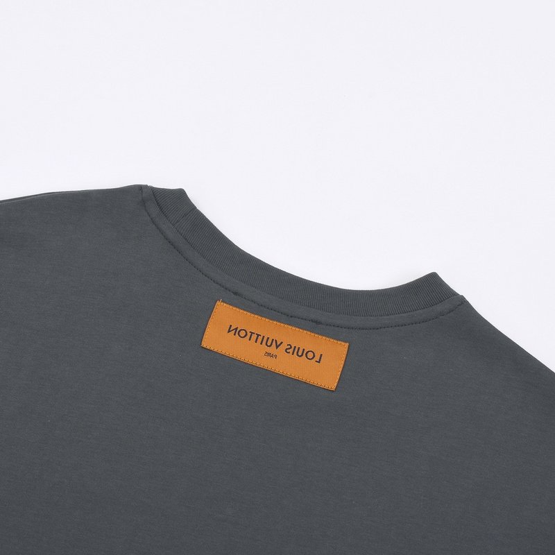 Футболка Louis Vuitton Brick Logo II "Gray" фото № 4