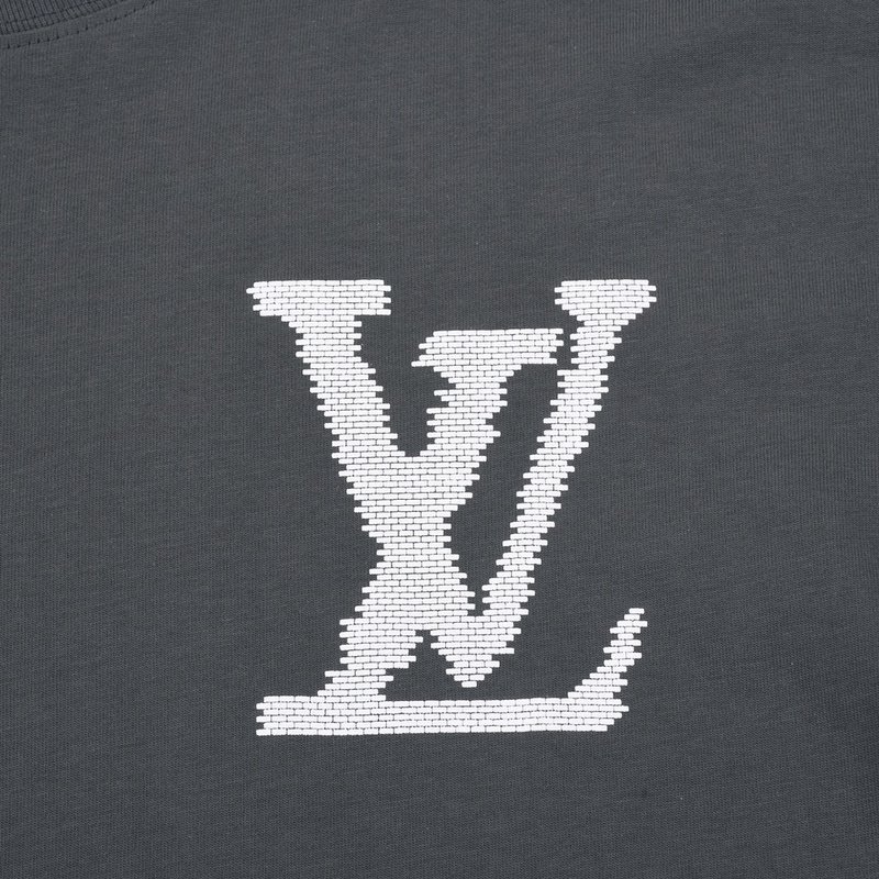 Футболка Louis Vuitton Brick Logo II "Gray" фото № 7