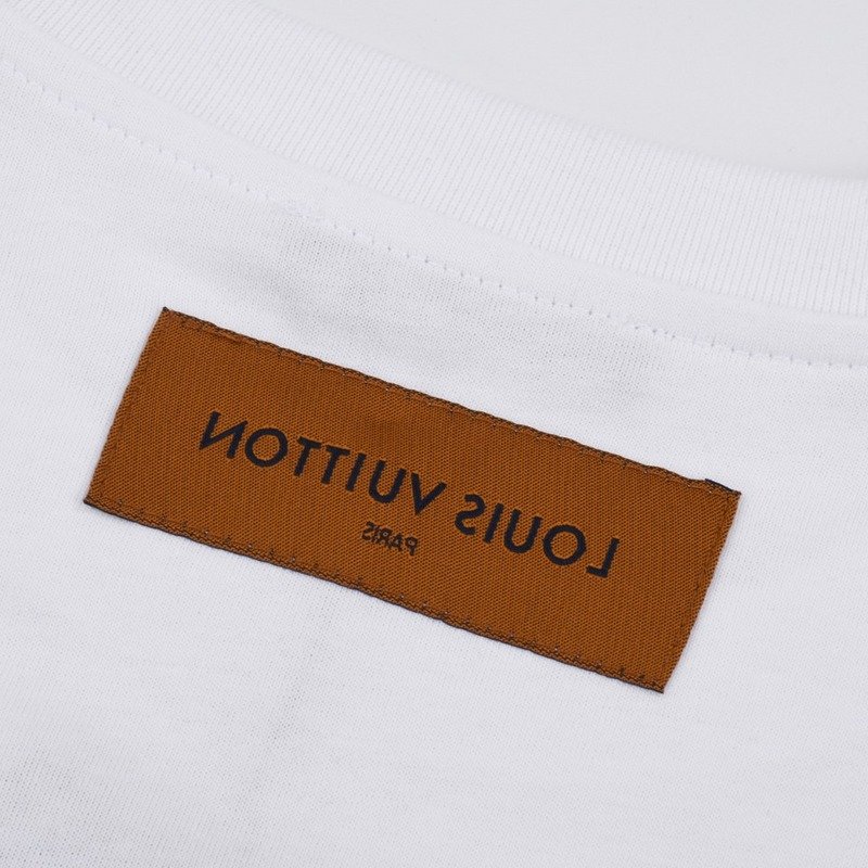 Футболка Louis Vuitton Patterned Pocket "White" фото № 2