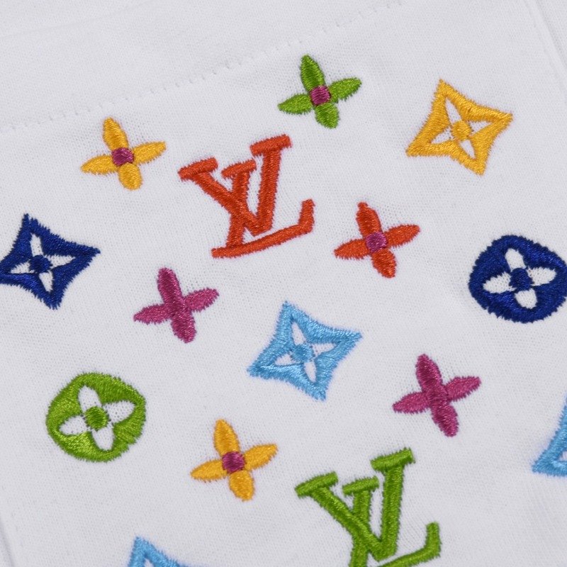 Футболка Louis Vuitton Patterned Pocket "White" фото № 5