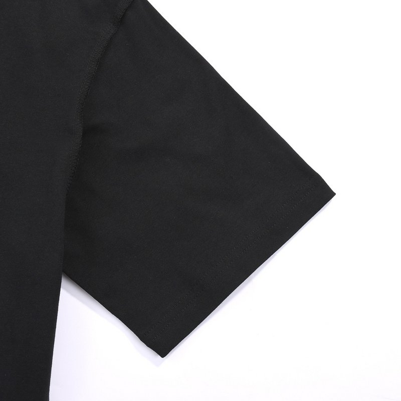 Футболка Louis Vuitton Embroidered Emblems With Logo "Black" фото № 5