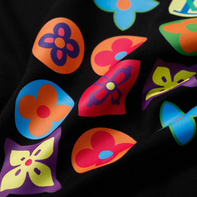 Футболка Louis Vuitton Brand Badge Print "Black" фото № 5