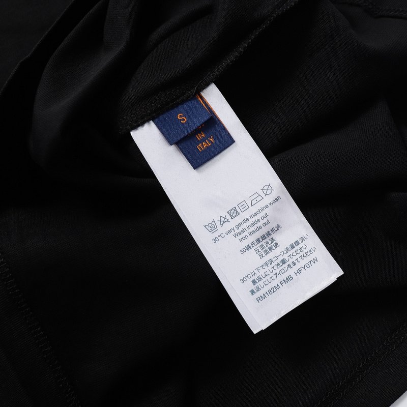 Футболка Louis Vuitton Brand Badge Print "Black" фото № 7