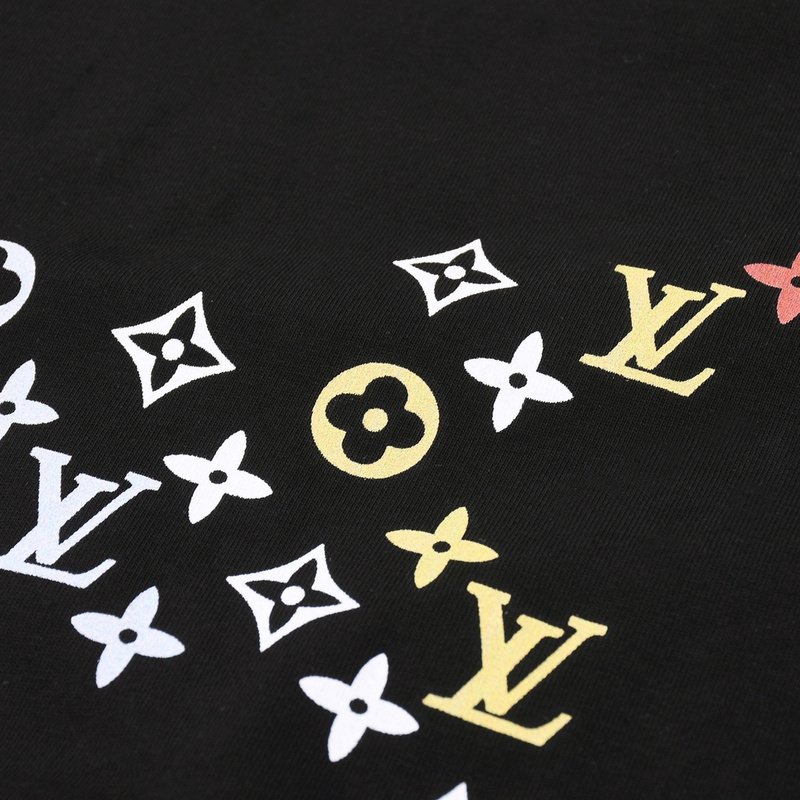 Футболка Louis Vuitton 3-Logo "Black" фото № 2