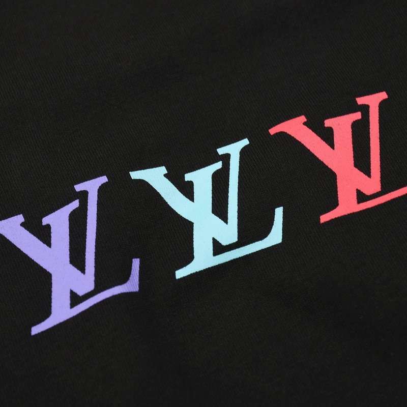 Футболка Louis Vuitton 3-Logo "Black" фото № 9