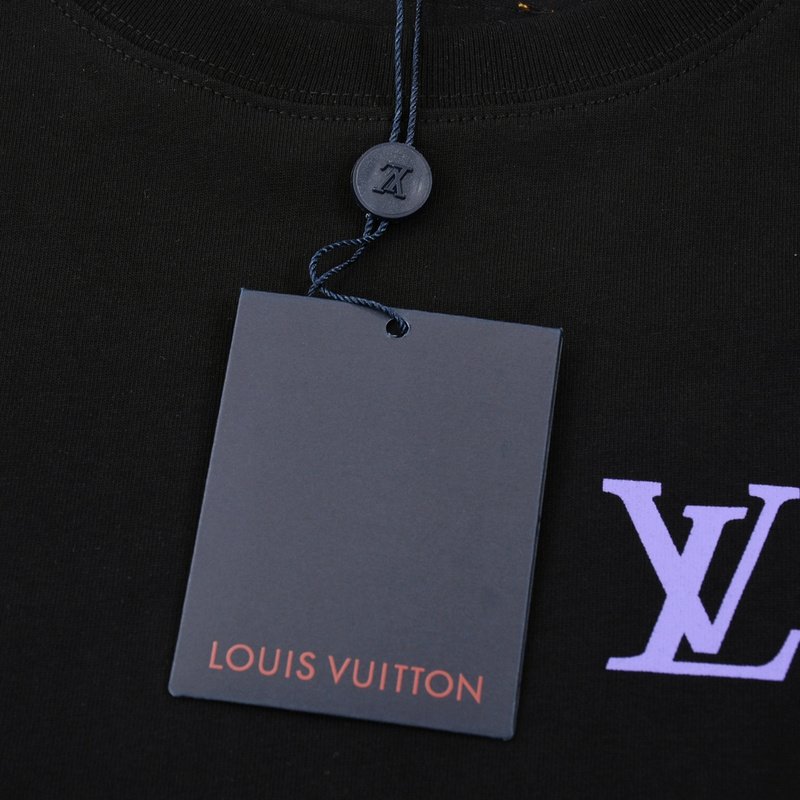 Футболка Louis Vuitton 3-Logo "Black" фото № 7