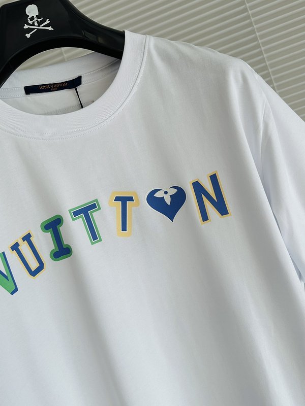 Футболка Louis Vuitton Made With Love "White" фото № 2