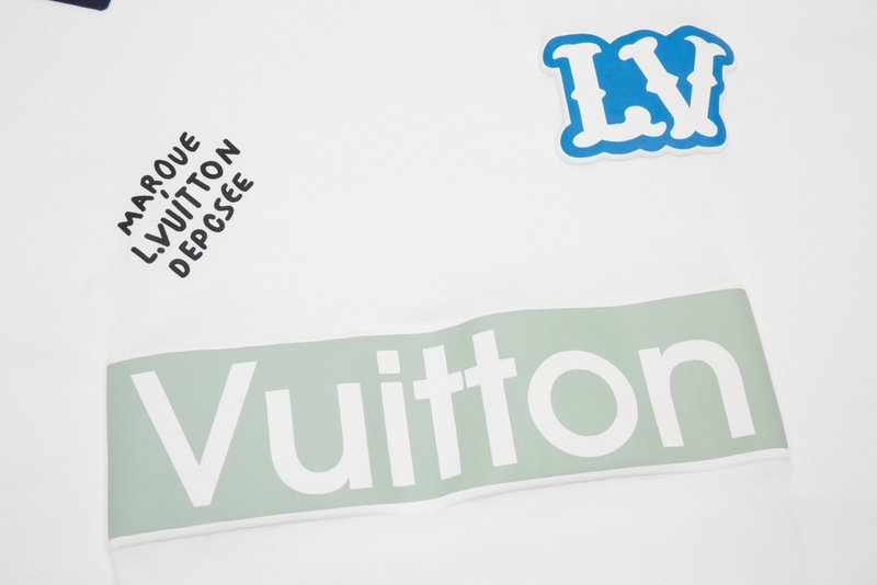 Футболка Louis Vuitton Marove L.Vuitton Depcsee - Text "White" фото № 3