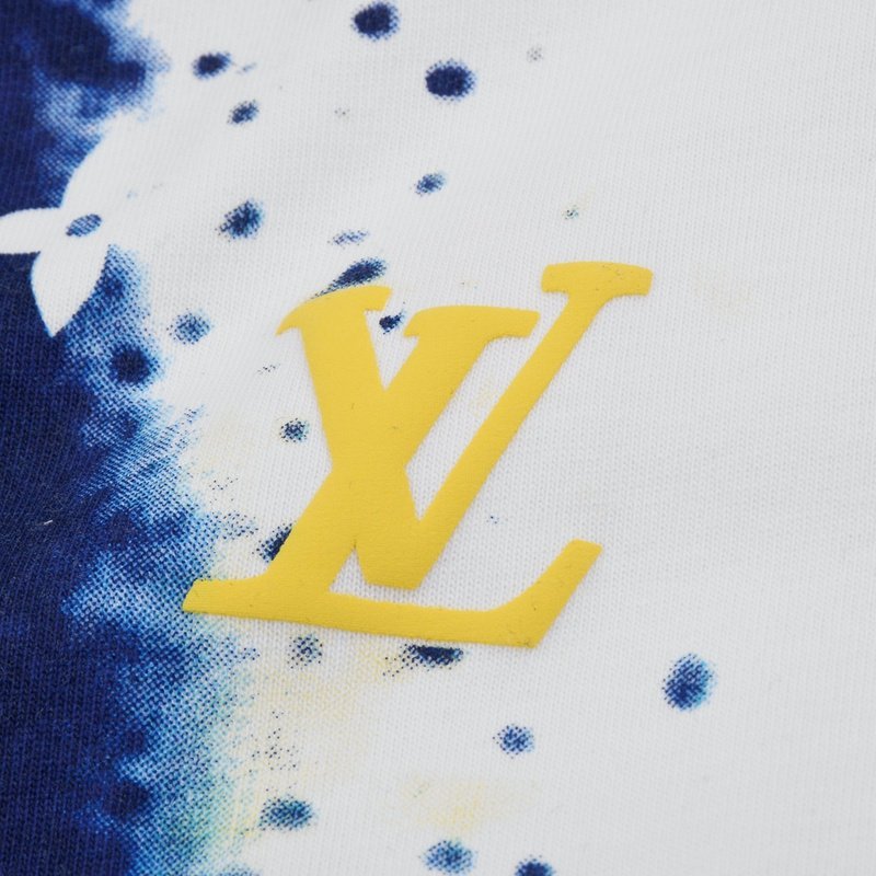 Футболка Louis Vuitton Rain Of Logos "White" фото № 4