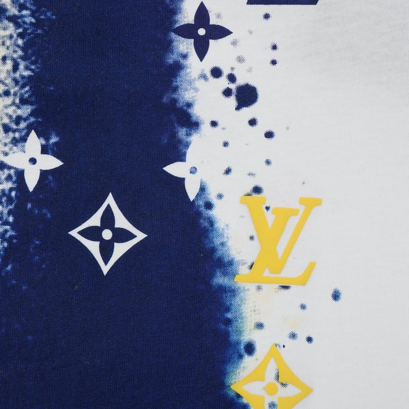 Футболка Louis Vuitton Rain Of Logos "White" фото № 5