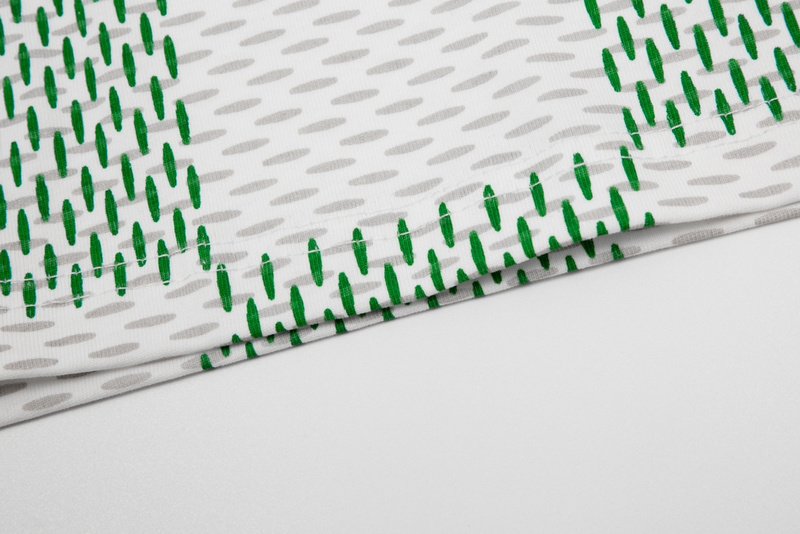 Футболка Louis Vuitton Chess Order "White/Green" фото № 2