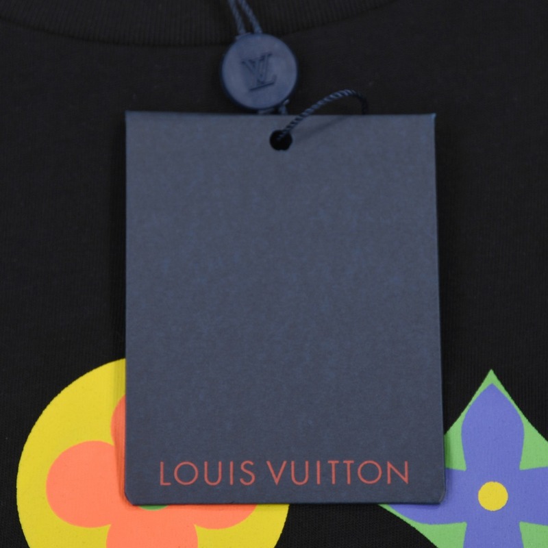 Футболка Louis Vuitton Crossed Out Brand "Black" фото № 3