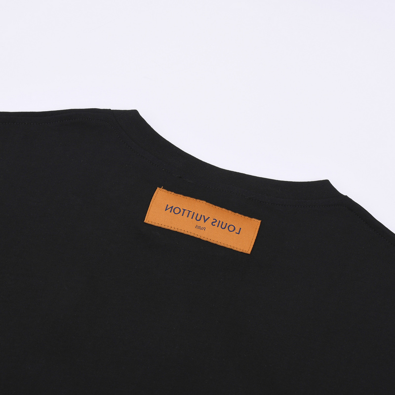 Футболка Louis Vuitton Crossed Out Brand "Black" фото № 4