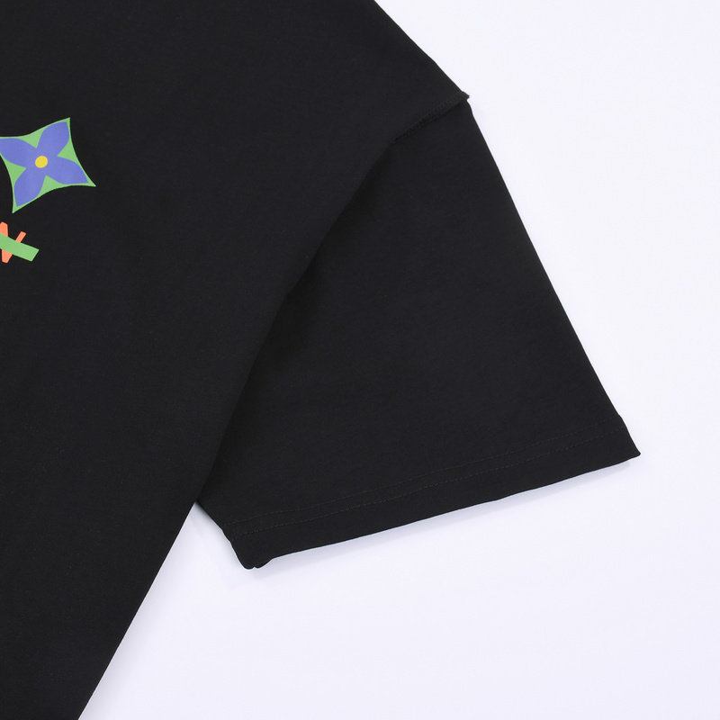 Футболка Louis Vuitton Crossed Out Brand "Black" фото № 5