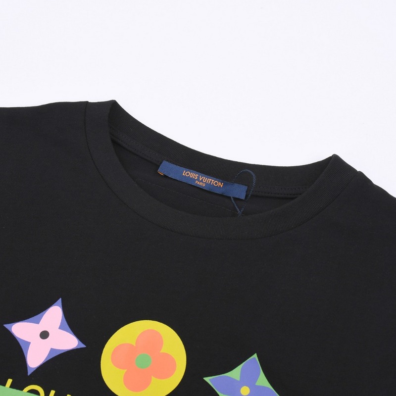 Футболка Louis Vuitton Crossed Out Brand "Black" фото № 6
