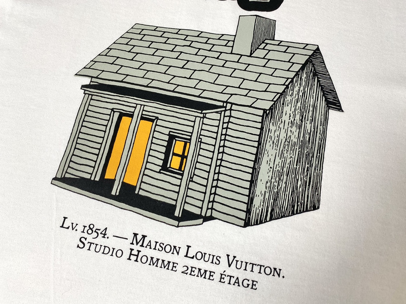 Футболка Louis Vuitton Music House "White" фото № 2