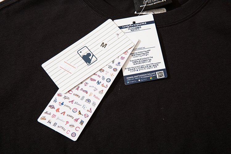 Футболка MLB With Patterns "Black" фото № 5