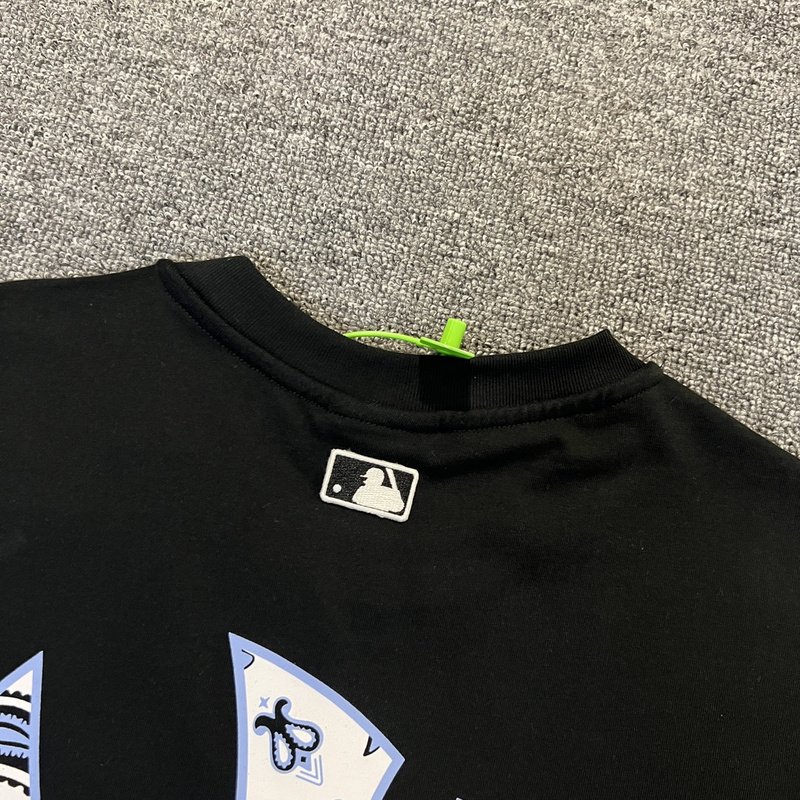 Футболка MLB With Big Logo "Black" фото № 3