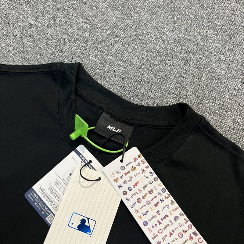 Футболка MLB With Big Logo "Black" фото № 4